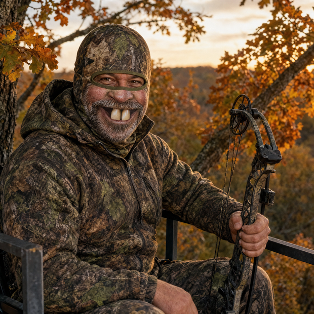 Funny Camo Hunting Costume Headwear - Personalized Balaclava Face Mask