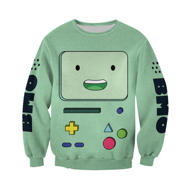 Adventure Time BMO Sweatshirt Ugly Sweater QT209079