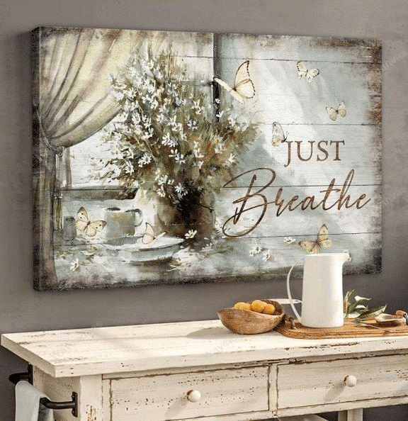 Peace Just Breathe Canvas HY207094Ee