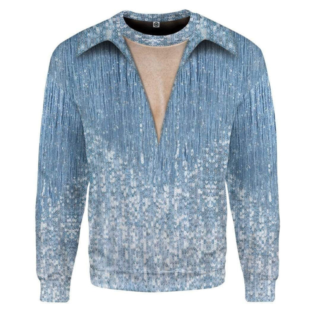 3D Neil Diamond Suit Custom Cosplay Costume Pullover Sweatshirt Ugly Sweater QT211398Hc