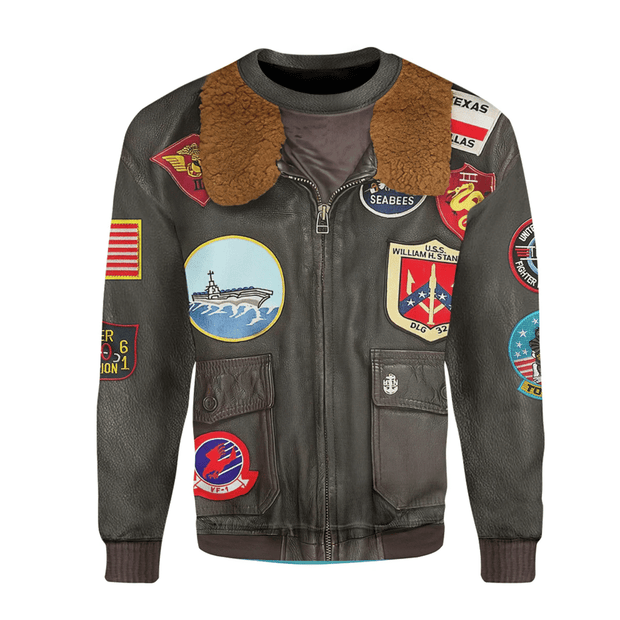 3D Movie Top Gun Maverick Custom Cosplay Costume Unisex Pullover Sweatshirt QT302103Hc