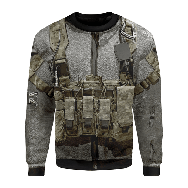 3D Game Call of Duty Modern Warfare Custom Cosplay Costume Unisex Pullover Sweatshirt QT210009Hc
