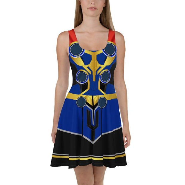 The "God Jesus of Thunder" - Skater Dress