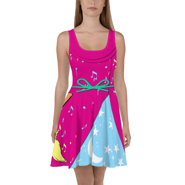 90s Fantastical Cosplay Costume - Skater Dress