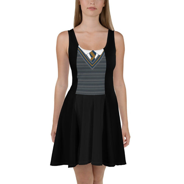 The Clever Wizard Cosplay Costume - Skater Dress