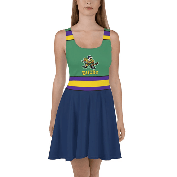 Mighty Ducks Jersey Hockey Cake Eater Cosplay Costume - Skater Dress