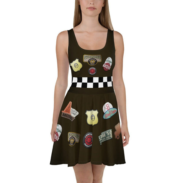 Highway Signs - Skater Dress