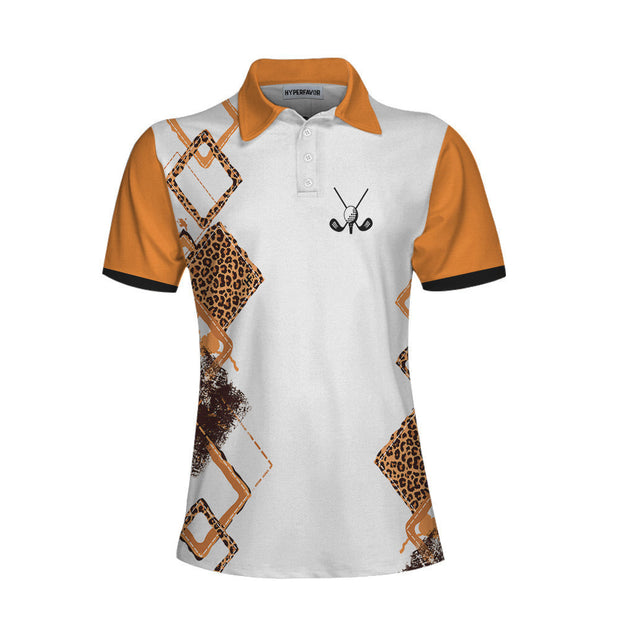 Weekend Forecast Golfing With A Chance Of Drinking Golf Short Sleeve Women Polo Shirt, Halloween Gift For Female Golfers