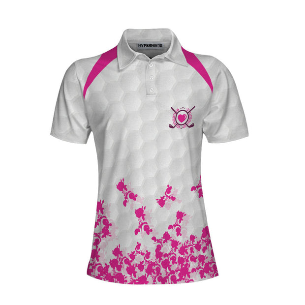 And Yet You Are Staring At My Golf Putt Again Golf Women Polo Shirt