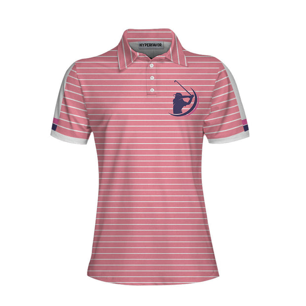 Some Grandmas Knit Real Grandmas Play Golf Women Polo Shirt