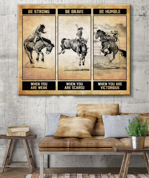 Saddle Bronc Canvas QT304161Ew