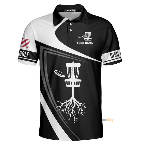 Personalized Custom Name Disc Golf Tree Custom Cosplay Polo Shirt, Disc Golf Shirt With Name, Best Gift Idea For Disc Golf Lovers QT308063