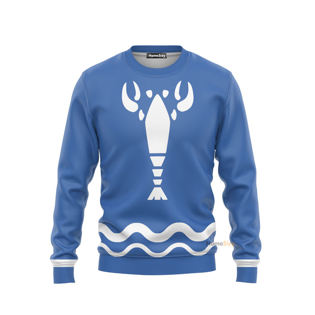Island Lobster Pajamas - Wind Waker BotW Sweatshirt Ugly Sweater QT308427