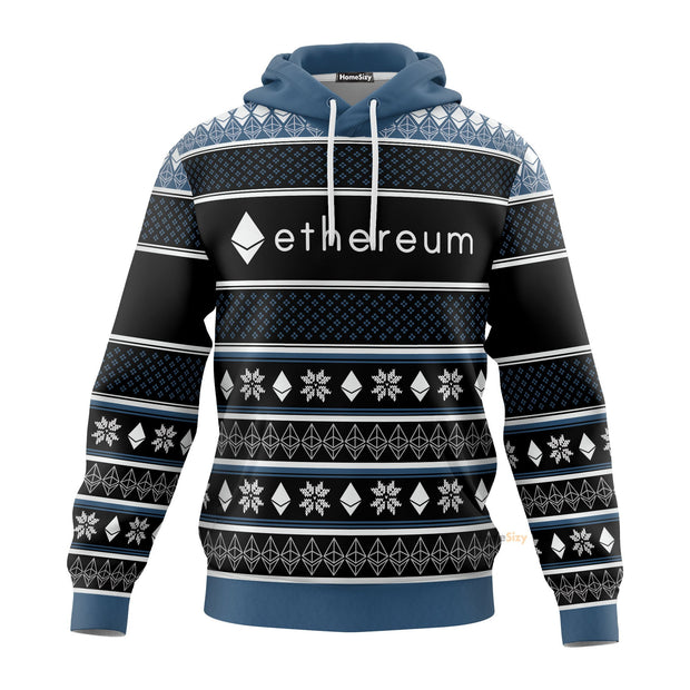 3D Ethereum Christmas Custom Cosplay Hoodie Apparel QT211721Hf