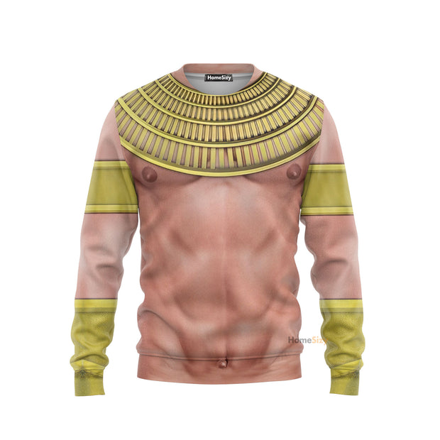 Custom Cosplay Costume Amun-ra God Jesuss of Egypt Sweatshirt QT306196Tf