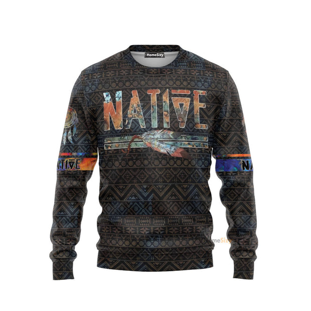 Native American Pride Sweatshirt QT306149Hf