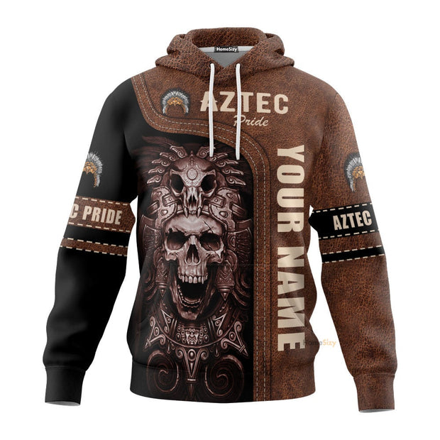 Personalized Custom Name Aztec Pride 3D Hoodie QT306106