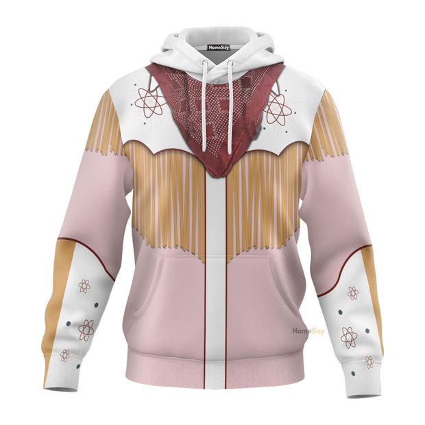3D Back To The Future III Hoodie QT206034Hf