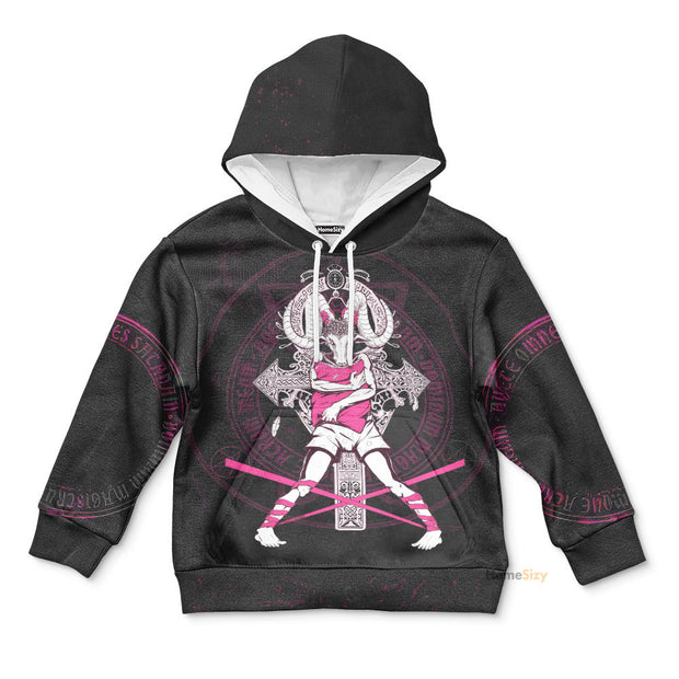 Baphomet Custom Kid Hoodie QT306166Hf
