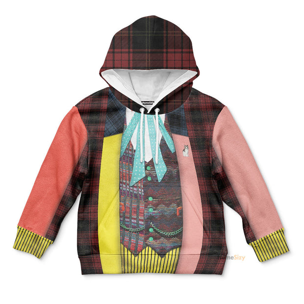 3D 6th Doctor Who? Kid Hoodie QT302346Tf