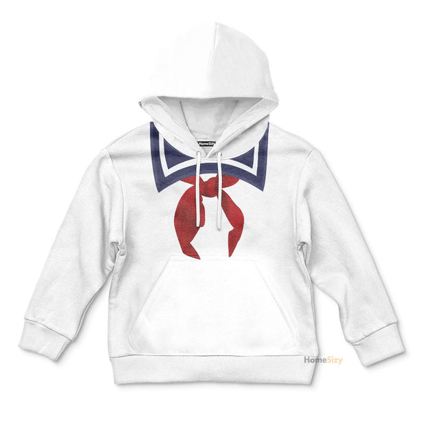 Ghostbusters Stay Puft Marshmallow Man Custom Cosplay Costume Kid Hoodie QT205198Hf