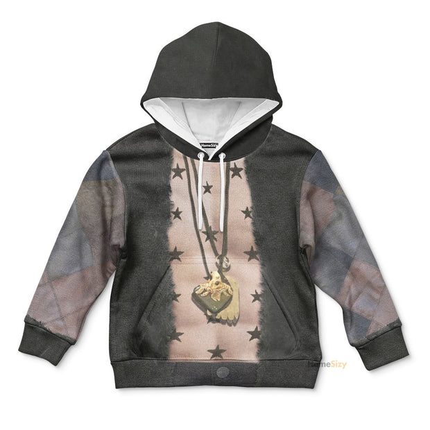 3D Movie Umbrella Academy Klaus Custom Cosplay Costume Kid Hoodie QT210421Hf