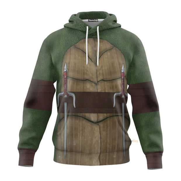 3D Raphael Raph TMNT Custom Cosplay Costume Hoodie Ver1 QT209083Hf