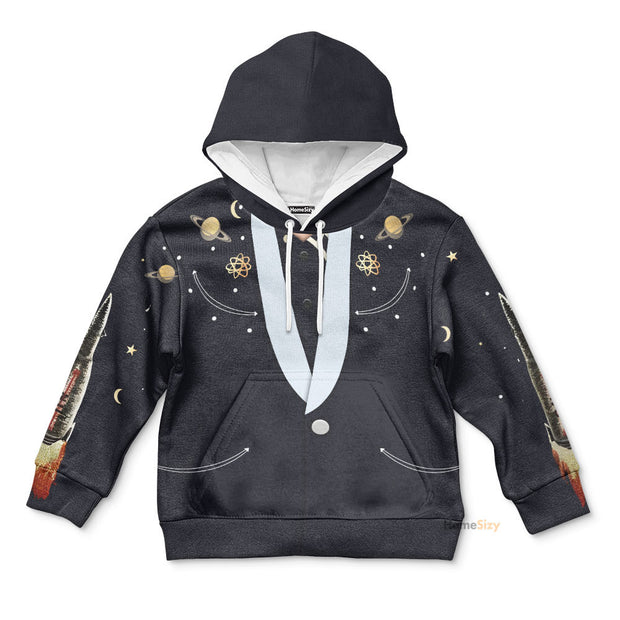 Tom Petty QT307177 Custom Cosplay Costume Kid Hoodie