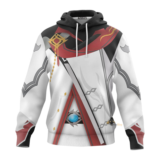 3D Game Genshin Impact Tartaglia Custom Cosplay Costume Hoodie QT208395Hg