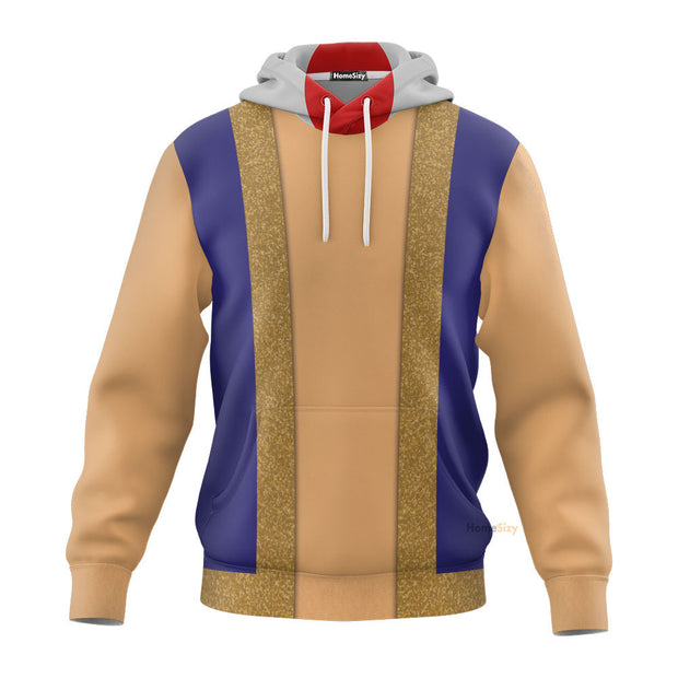 3D Toad Toodler Custom Cosplay Costume Hoodie Tshirt QT210131Tf