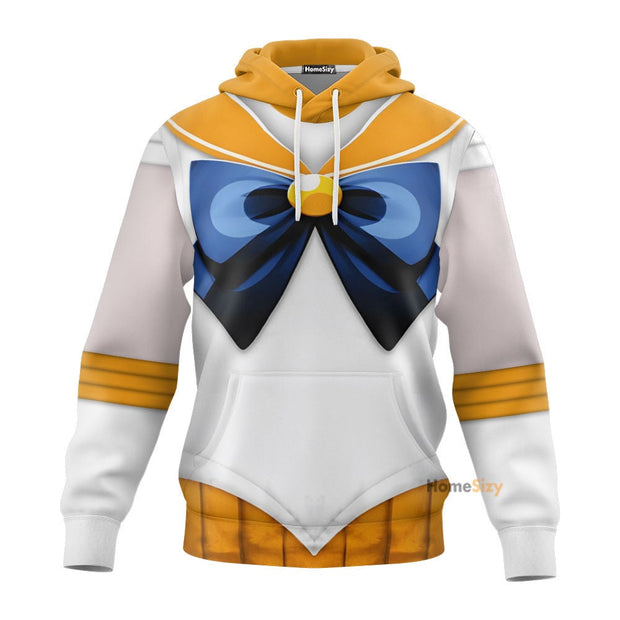 3D Sailor Venus Custom Cosplay Costume Tshirt Hoodie QT210678Hg