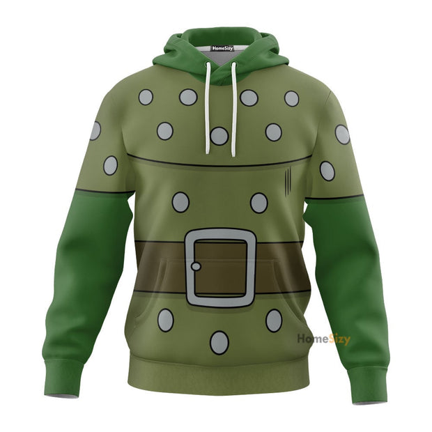 3D Hank The Ranger Dungeons And Dragon Custom Cosplay Tshirt Hoodie QT301153Hf
