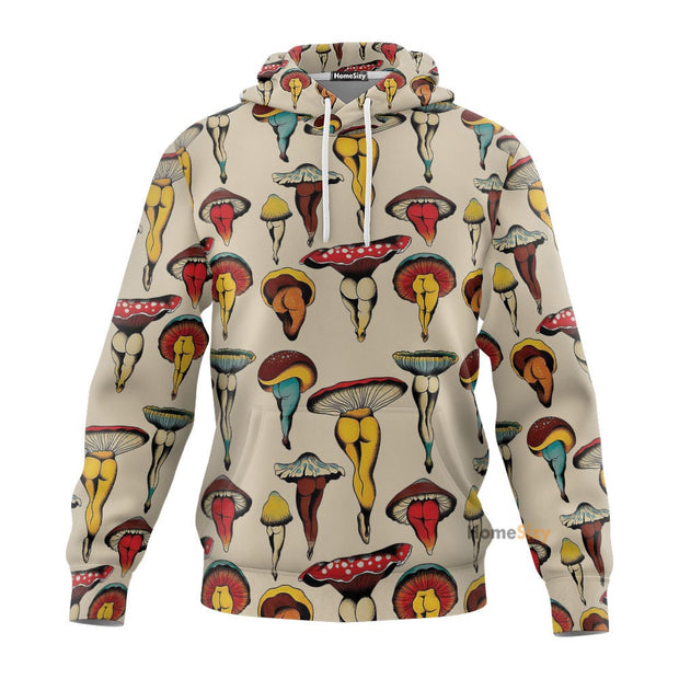 3D Sexy Mushroom Custom Tshirt Hoodie QT205344Hf
