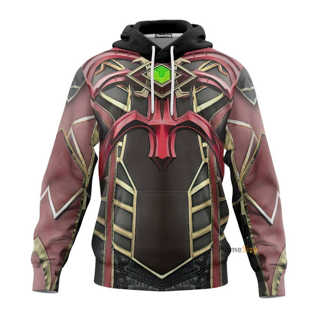 3D Mortal Kombat Ermac Custom Cosplay Costume Hoodie QT211247Tf
