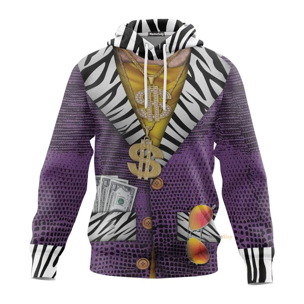 3D Pimp Suit - Cosplay Costume Hoodie QT209103Hc