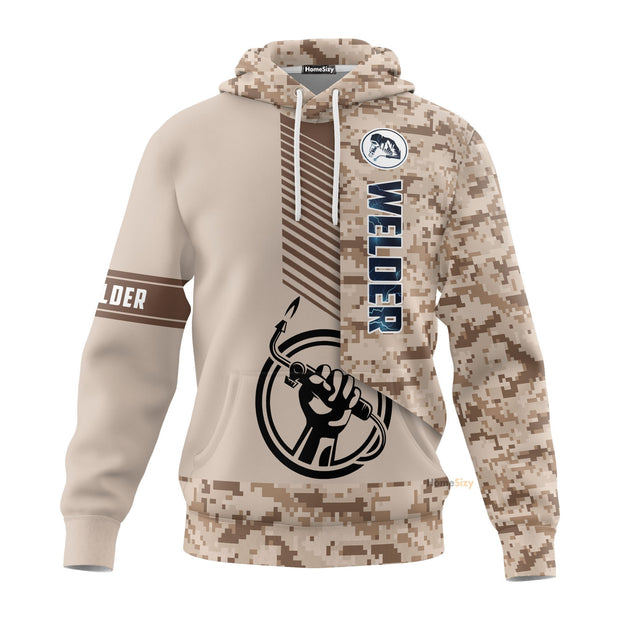 Welder Brown Camo Welding QT308069