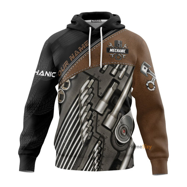 Personalized Custom Name Mechanic Hoodie TN DA11122103 QT212050Hf