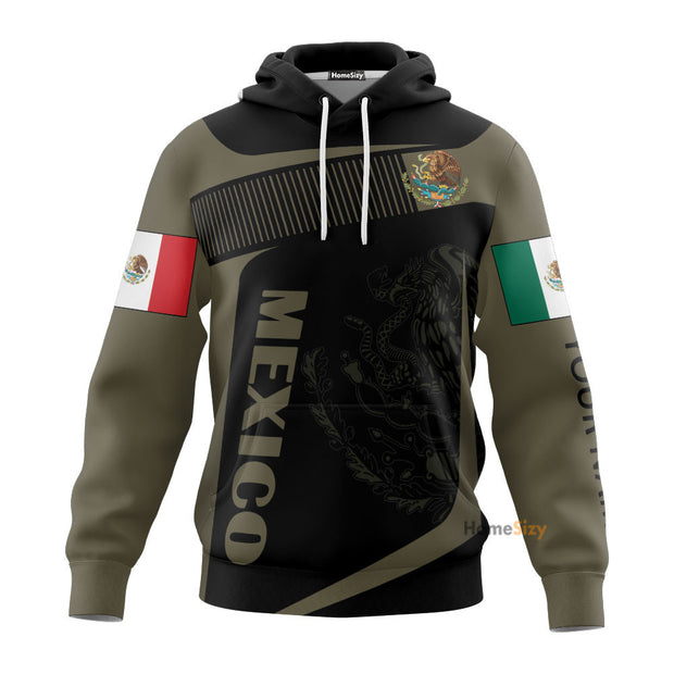 Personalized Custom Name Mexican 3D Hoodie QT210788Hk
