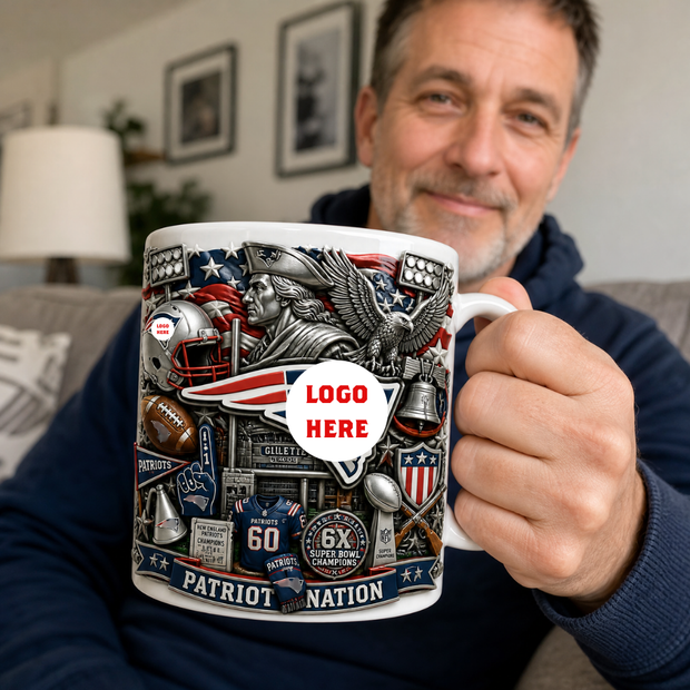 NFL American Football Legend - Personalized Accent Mug - Gift For Football Fans