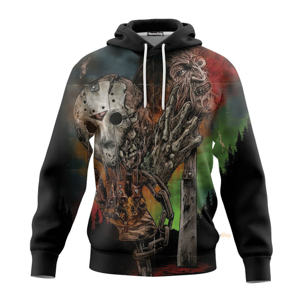 Freddy vs. Jason Zip Hoodies QT308456