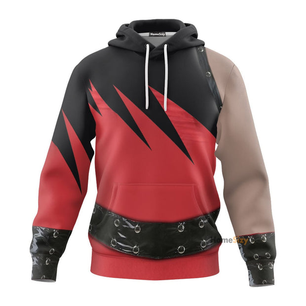 3D WWE Kane Custom Cosplay Costume Tshirt Hoodie QT207109Tf
