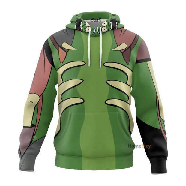 Rick and Morty - Cosplay Costume 3D Hoodie QT208269