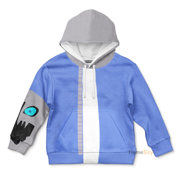 Undertale - Cosplay Costume 3D Kid Hoodie QT309540
