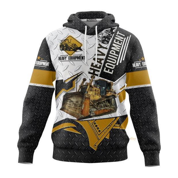 Heavy Equipment - 3D Tshirt Hoodie QT309549