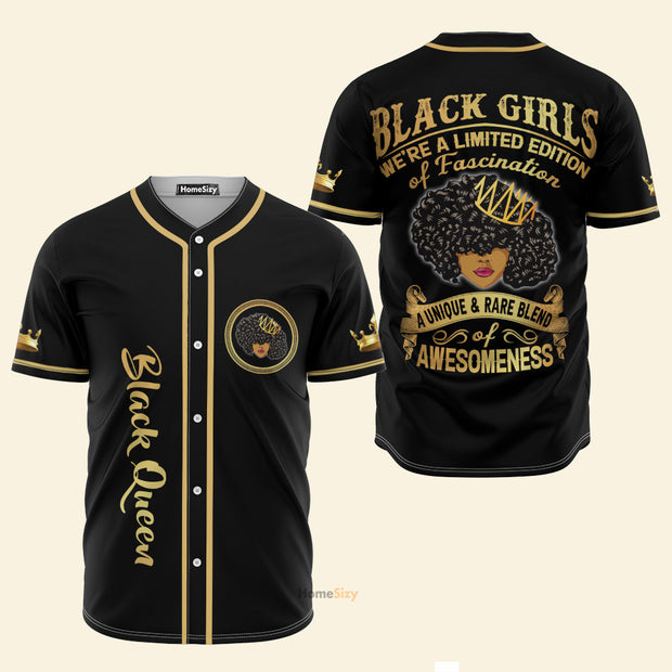 Black Girls Limited Edition - Baseball Jersey
