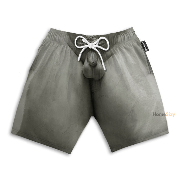 David Michelangelo Funny Cosplay Costume - Beach Shorts