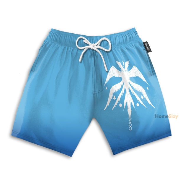 Tower Of God Anime Emblem Brushed Symbol Cosplay Costume - Beach Shorts