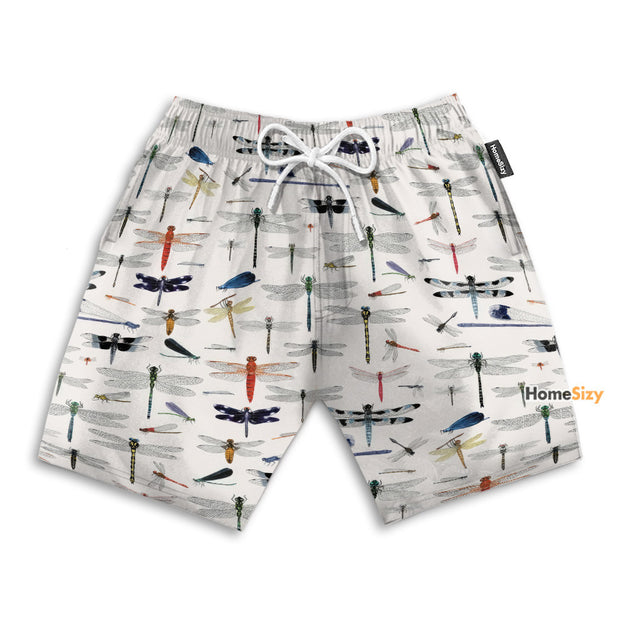 Dragonfly Of The World - Beach Shorts