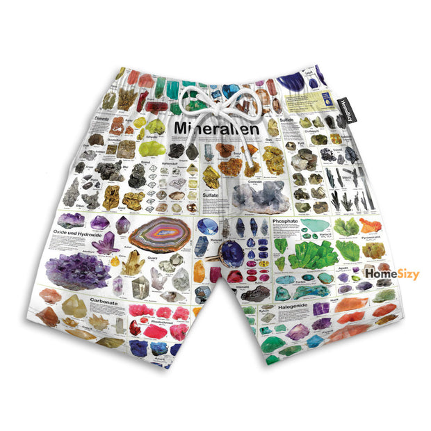 Mineralien List - Beach Shorts