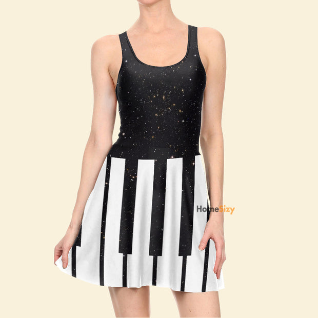 Piano Costume Cosplay - Skater Dress